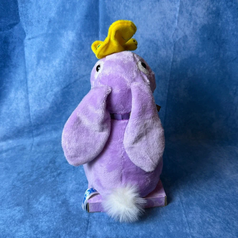 Vintage Easter Electronic Bunny Plush Sings Sugar Sugar Tested Works w/ Box